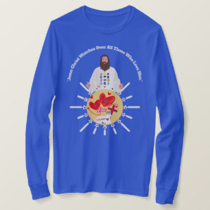 Jesus Christ Watches Over Those Who Love Him T-Shirt