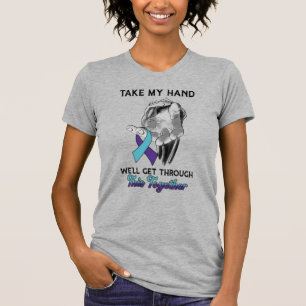 Jesus Christ We'll Get Through Suicide Awareness T T-Shirt