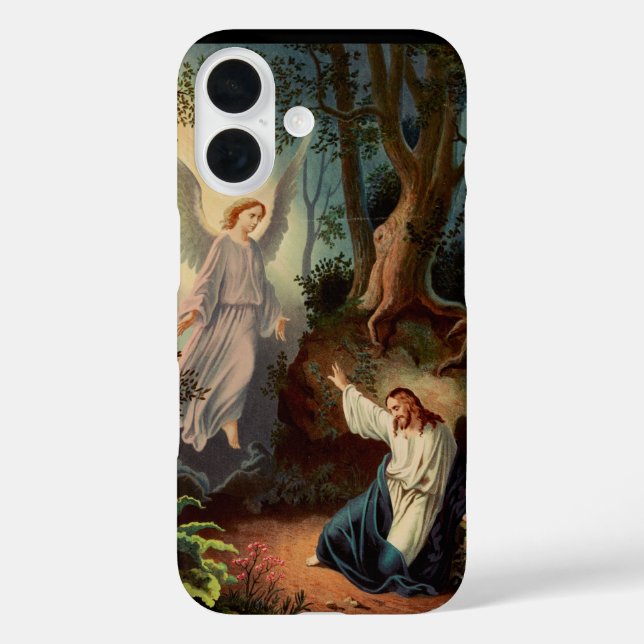 Jesus Christ with angel  Case-Mate iPhone Case (Back)