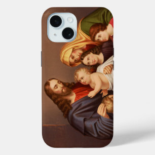 Jesus Christ with Children iPhone 15 Case