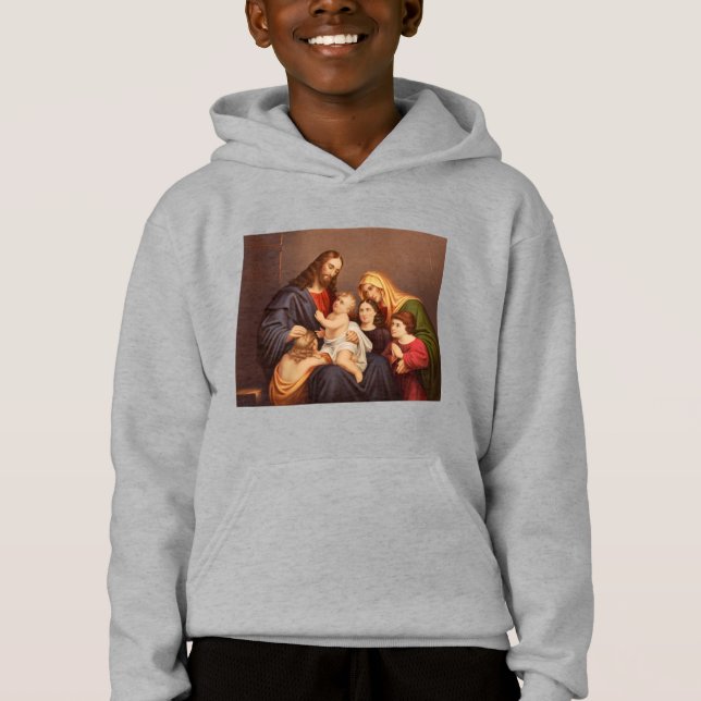 Jesus Christ with Children Premium Fine Art (Front)