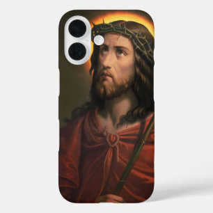 Jesus Christ with Crown of Thorns iPhone 16 Case