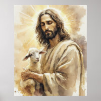 Jesus Christ With Lamb