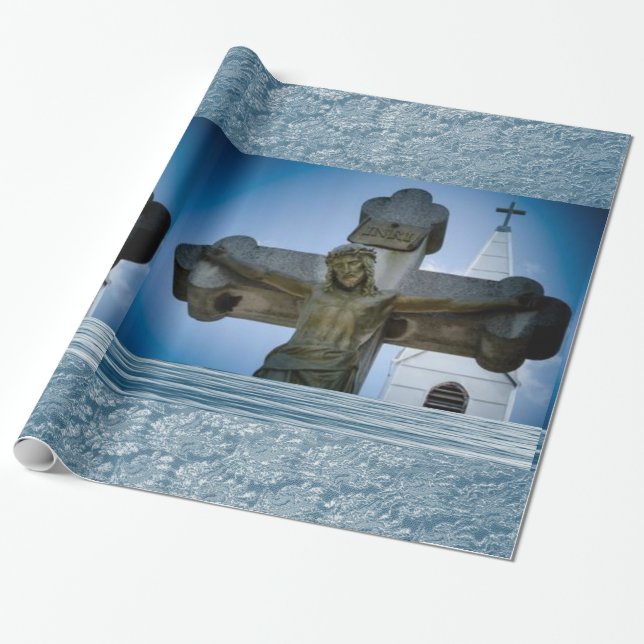 Jesus Christ Wrapping paper (Unrolled)