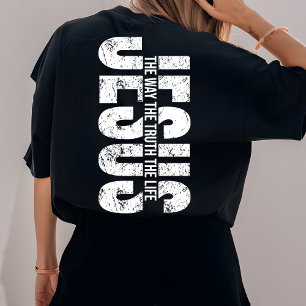 Jesus Christan Religious Faith Bible Verse Church  T-Shirt