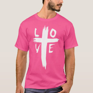 Jesus Christian Love Cross God Religious Bible Chu T-Shirt