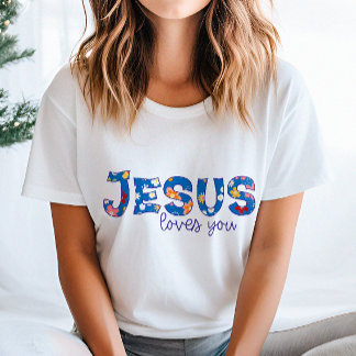Jesus christian womens tshirt