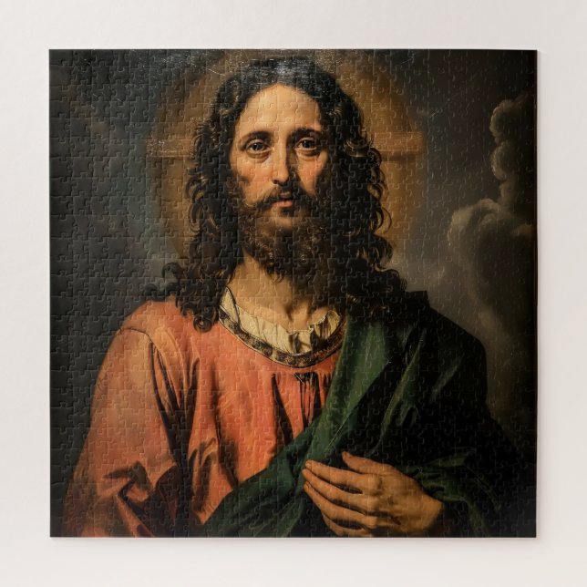 Jesus Christianity Reniassance Jigsaw Puzzle (Vertical)