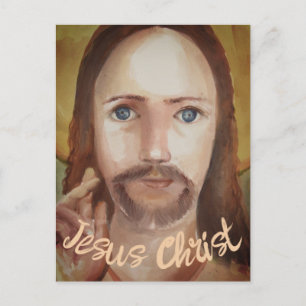 Jesus Christ's Portrait Postcard