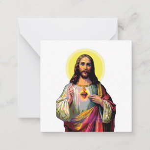 Jesus Christus in Pop Art Style Card