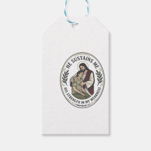 Jesus Chronic Illness Encouragement T-Shirt Inspir Gift Tags