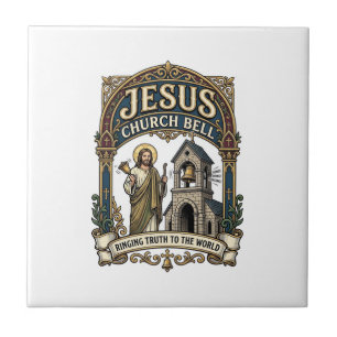 Jesus Church Bell Jesus Church Bell Christian Fait Tile