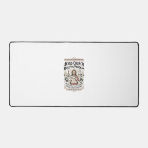 Jesus Church Bulletin Program Jesus Church Bulleti Desk Mat