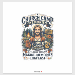Jesus Church Camp VBS Nostalgia Shirt Faith Based 