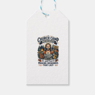 Jesus Church Camp VBS Nostalgia Shirt Faith Based  Gift Tags