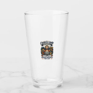 Jesus Church Camp VBS Nostalgia Shirt Faith Based  Glass