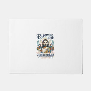 Jesus Church Merch Youth Camp Style Shirt Faith Ba Doormat
