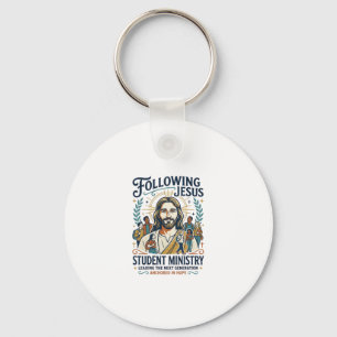 Jesus Church Merch Youth Camp Style Shirt Faith Ba Key Ring