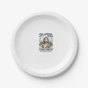 Jesus Church Merch Youth Camp Style Shirt Faith Ba Paper Plate