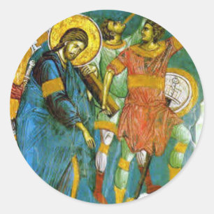 Jesus Classic Round Sticker