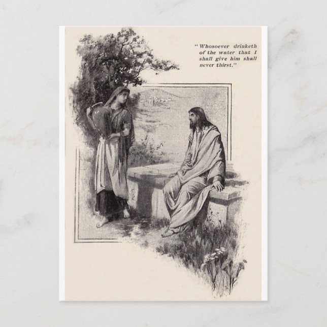 jesus-clip-art-1 postcard (Front)