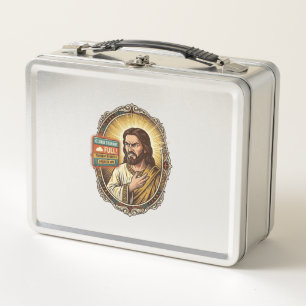 Jesus Cloud Storage Full Warning Paywall Tech Humo Metal Lunch Box