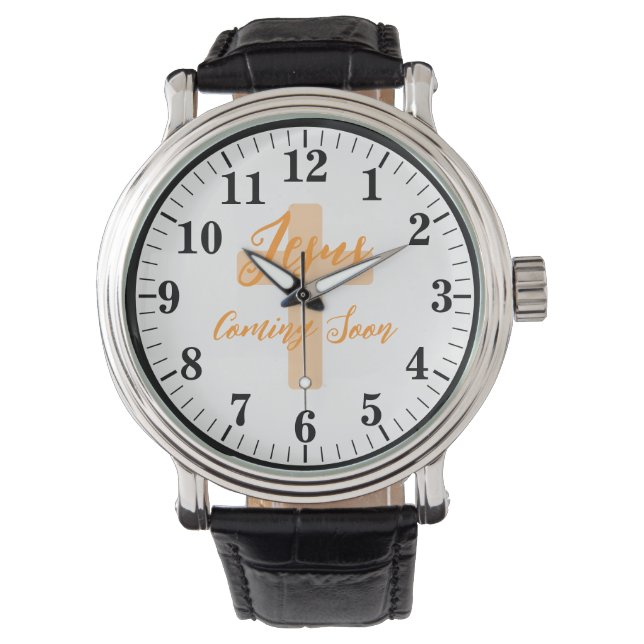 JESUS COMING SOON WATCH (Front)