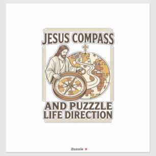 Jesus Compass And Puzzle Life Direction Jesus Comp