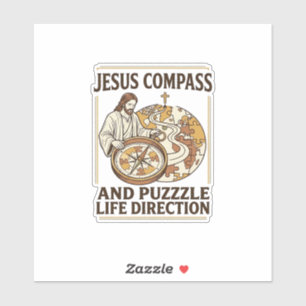 Jesus Compass And Puzzle Life Direction Jesus Comp
