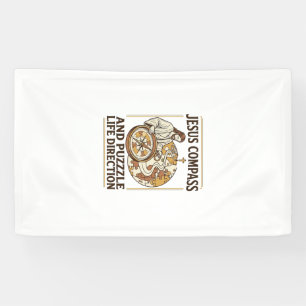 Jesus Compass And Puzzle Life Direction Jesus Comp Banner