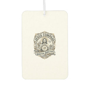 Jesus Compass Spiritual Direction Jesus Compass Sp Car Air Freshener