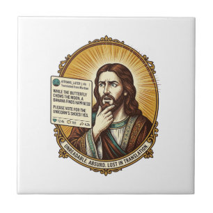 Jesus Confused Auto Translate Post Fail Social Hum Tile