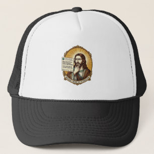 Jesus Confused Auto Translate Post Fail Social Hum Trucker Hat