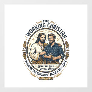 Jesus Construction Trades Shirt Christian Graphic_