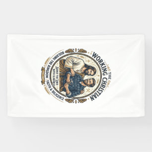 Jesus Construction Trades Shirt Christian Graphic_ Banner