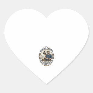 Jesus Construction Trades Shirt Christian Graphic_ Heart Sticker