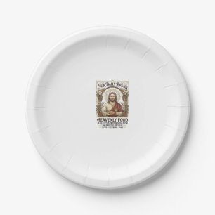 Jesus Cookbook Recipe Card Aesthetic Vintage Shirt Paper Plate