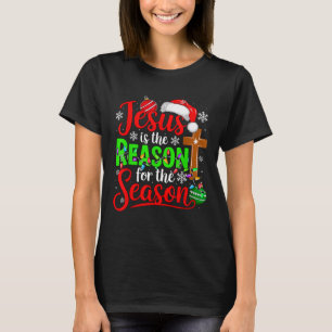 Jesus Costume Proud Reason For Season Christmas Sa T-Shirt