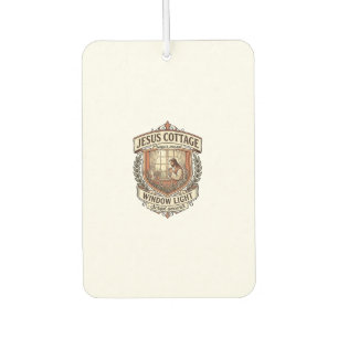 Jesus Cottage Window Light Jesus Cottage Window Li Car Air Freshener