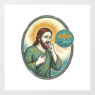 Jesus Coughing Mid Voice Note Audio Message Textin
