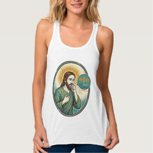 Jesus Coughing Mid Voice Note Audio Message Textin Singlet