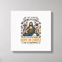 Jesus Crochet Knitting T-Shirt Inspirational Faith