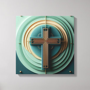 Jesus Cross  Canvas Print