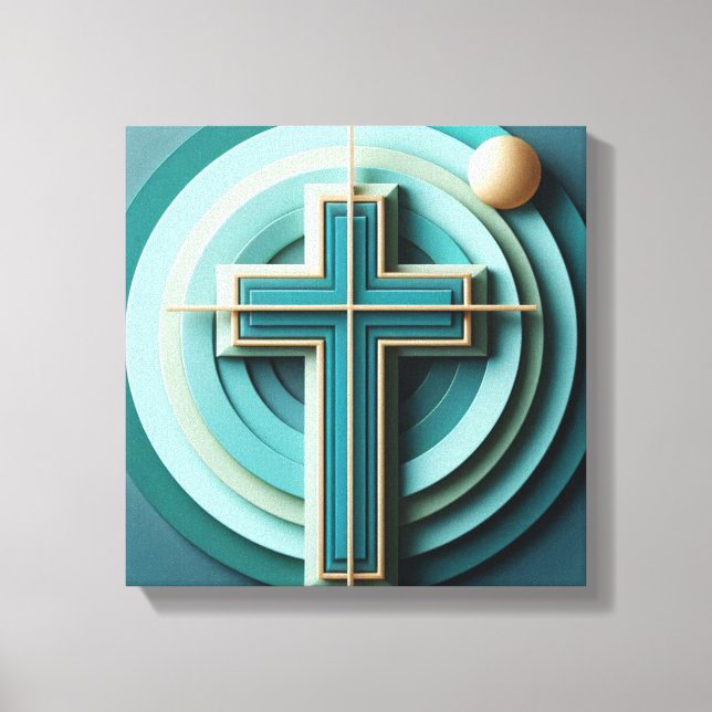 Jesus Cross  Canvas Print (Front)