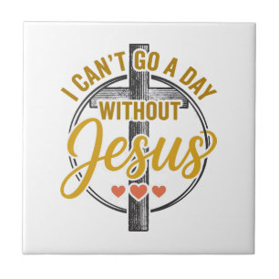Jesus Cross Christian Typography Shirt Design_1 Tile