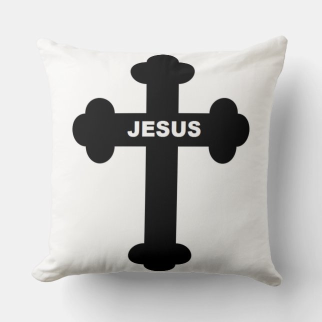 JESUS CROSS CUSHION (Front)