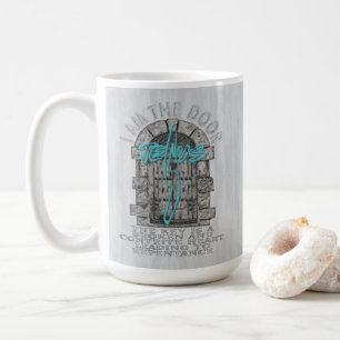 Jesus Cross Guarding a DoorT-Shirt Coffee Mug