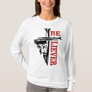 Jesus Cross Nail Design – Powerful Christian T-Shirt