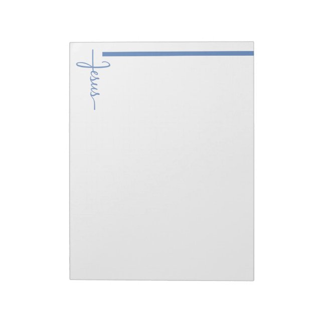 Jesus Cross Notepad (Rotated)