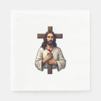 Jesus Cross Portrait Vintage Engraving Shirt 2